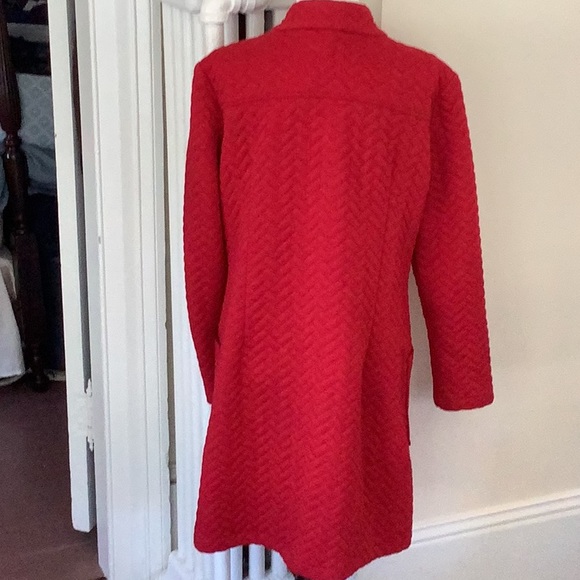 NWOT red Joseph ribkoff coat - Picture 2 of 6